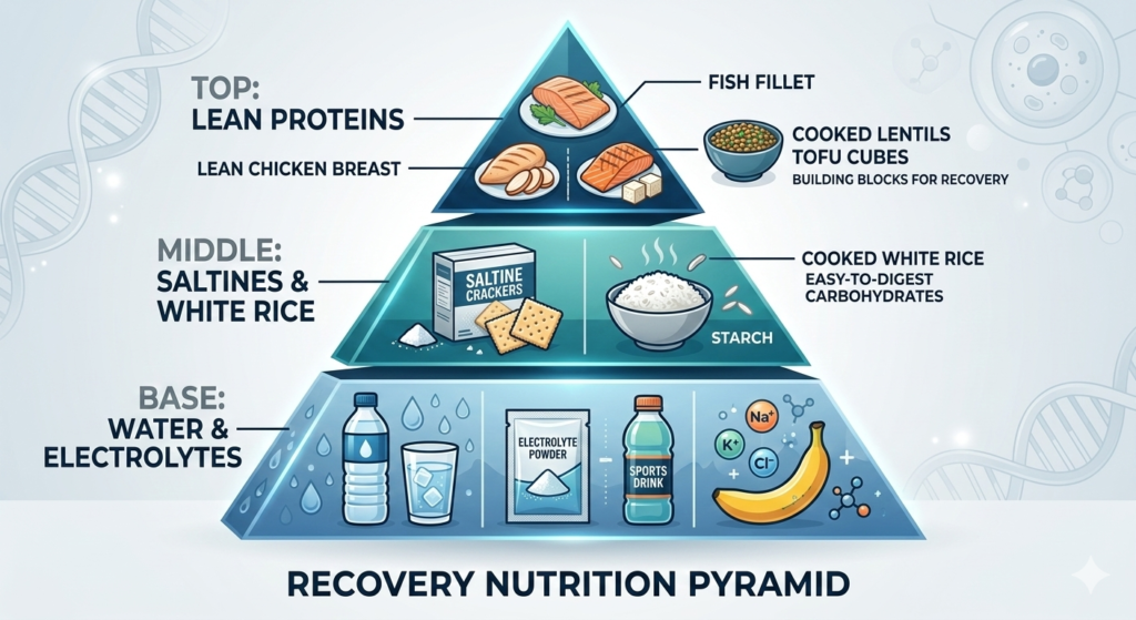 Bland Diet Protocol foods for GLP-1 nausea relief